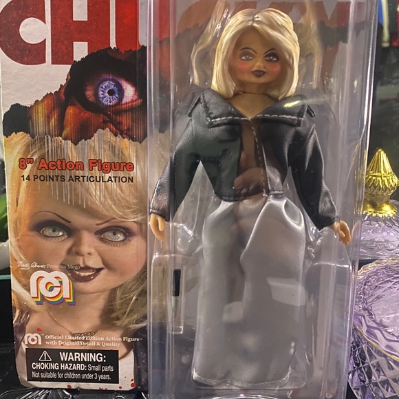 Bride of Chucky Tiffany 8” Action Figure - Picture 1 of 2